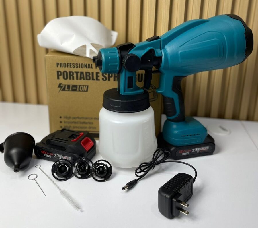 Miniatura 4 de Pistola De Pintura Inalámbrica 2 Bateria